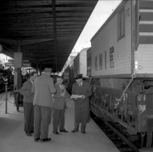 Circus Knie, Customs Check in Schaffhausen 1957