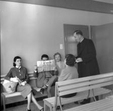 Medical service on the border in Brigue 1957