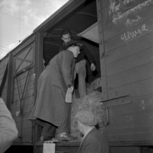 Circus Knie, Customs Check in Schaffhausen 1957