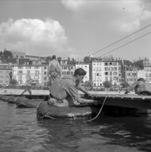 Commemoration of 75th anniversary of Zurich pontonier club 1955