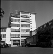 High-rise building, research facility of BBC, Baden 1953