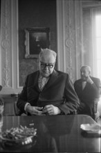 Prime minister Tage Erlander in Berne 1969