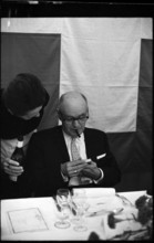 Reception for President of National Council Mathias Eggenberger, St. Gallen 1969