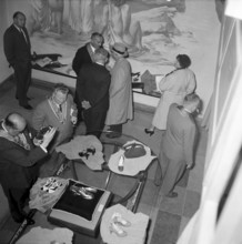 Gastronomic society ""chaine des Rotisseurs"" meeting in Schonenwerd 1954