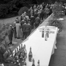 Gastronomic society ""chaine des Rotisseurs"" meeting in Schonenwerd 1954