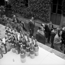 Gastronomic society ""chaine des Rotisseurs"" meeting in Schonenwerd 1954