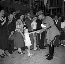 General Guisan at festival ""the Swiss Confederation"", Biel 1941