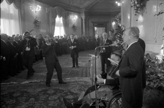 New Year reception at Federal Palace 1972: Federal councillor Celio