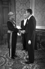 New Year reception at Federal Palace 1965: Munkki, Tschudi