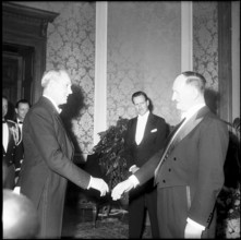 New Year reception at Federal Palace 1962