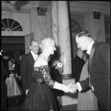 Diplomats dinner Berne 1959: Maurilio Coppini, Paul Chaudet