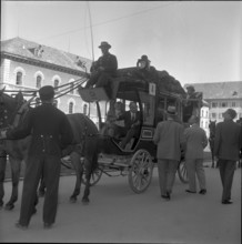 Excursion of Swiss heads of a mission in St. Gall 1958