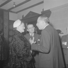 Reception at the Soviet embassy, 34th commemoration day of the October Revolution, Berne 1951