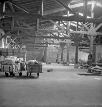 Warehouse of the Red Cross, Vallorbe 1945