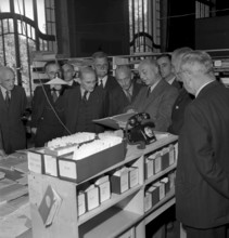 Members of the Council of States visiting ICRC, Geneva 1944