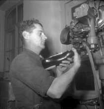 Shoe factory Elgg, 1948