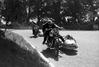 Internat. motorcycle race of Berne 1950: Muhlemann, Oliver