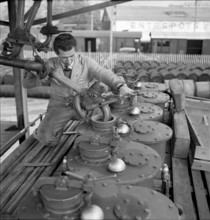 Petrol stock of Standard SA, Geneva 1945