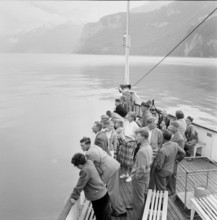Lake Lucerne, school outing, 1958