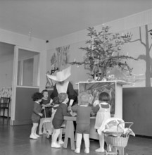 Christmas Eve 1956: childrens home Foyer du Servan Lausanne