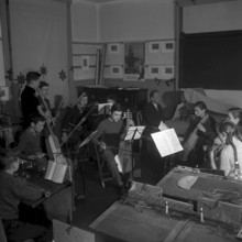 Christmas party at scool in Gohl 1960