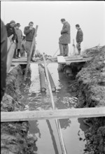 Installation of a telephone cable into Lake Zurich from Lachen to Rapperswil, 1967