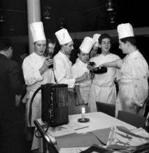 Christmas eve 1958: Kitchen staff, Movenpick Zurich