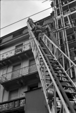 Large fire in Lucerne 1969