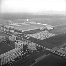 BBC factory buildings Birrfeld 1959