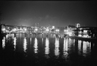 Basle Carnival: The traditional Morgestraich starting at 4 a.m., 1968