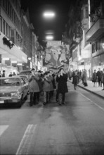 Basle Carnival: The traditional Morgestraich starting at 4 a.m., 1968