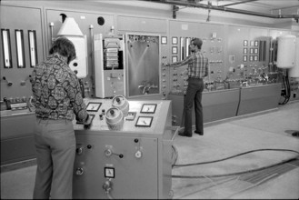 Laboratory of the new school for sanitary technician, Bern 1973