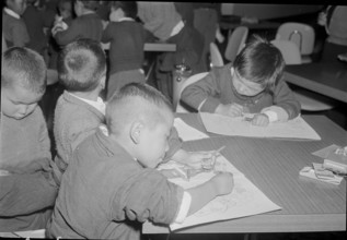 Refugee children from Tibet in Switzerland 1963