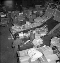 Christmas parcel post, Sihlpost Zurich 1949