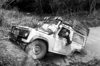 Camel Trophy 1986: Jean-Pierre Falay in Ulrich/Forster's Range Rover