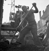 Roadworks in Berne 1939