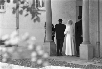 Wedding 1969: Bride and bridegroom