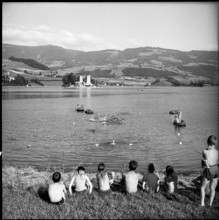 Boy scout camp near Bulle 1954