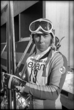 Ski World cup 1972/73, downhill Val d'Isere: Roland Collombin