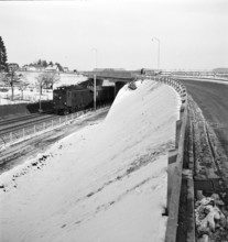 Street viaduct near Fribourg 1950