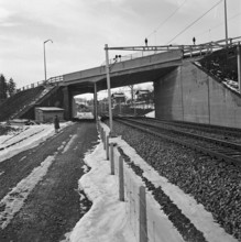 Street viaduct near Fribourg 1950