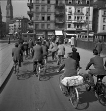Near the Stauffacherplatz, Zurich 1949