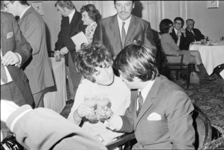 Press Conference in Zurich with Uschi Glas and Roy Black 1970