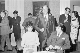 Press Conference in Zurich with Uschi Glas and Roy Black 1970