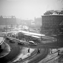 Snow in Zurich 1952: Central