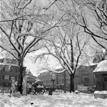 Snow in Zurich 1952