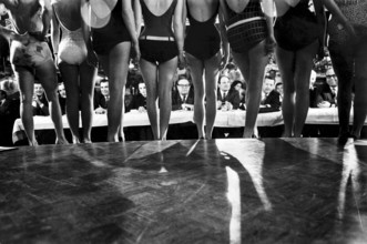 Miss Switzerland 1968, pre-election, Kursaal Berne, candidates and jury