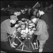 the 5th World Rover Moot in Kandersteg 1953