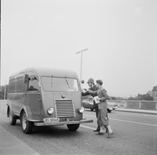 Traffic census in Basle 1955