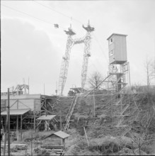 Andelfingen, bypass under construction 1956